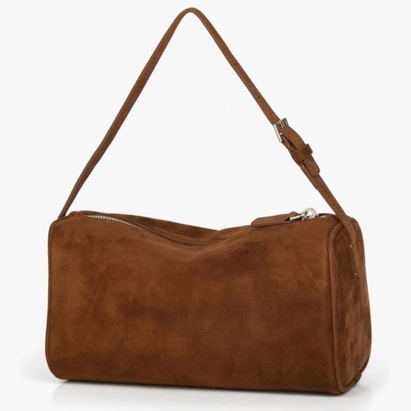 Handbags - Suede Leather Crossbody Purse